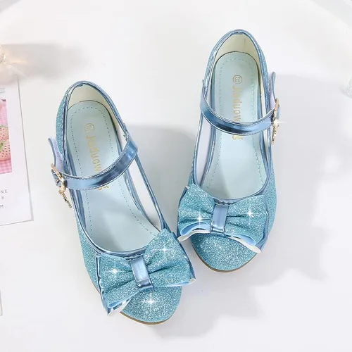 Miniatura 4 de Cadidi Dinos Zapatos de vestir para niñas con tacón de fiesta de boda Mary Jane Princess Flower Shoes (bebéniño pequeñoniño grande)