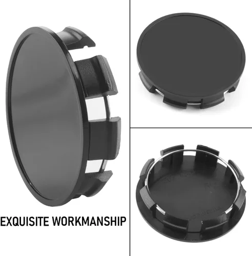 Miniatura 6 de RTrhinotuning 4 tapas centrales de rueda de 2.575 in compatibles con Flex Explorer Edge FREESTAR Rim BB53-1A096-RA, OD: 2.57"(65.4 mm) ID