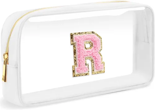 Miniatura 27 de Bolsa de Maquillaje Transparente Pequeña Bolsa de Cosméticos Bolsa de Viaje de Artículos de Aseo Bolsa Transparente con Cremallera Bolso Organizador
