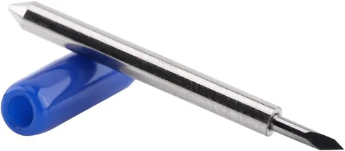 Miniatura 3 de Cuchillo de corte de acero de tungsteno con cuchillas de corte para cortar con base de soporte (60 °)
