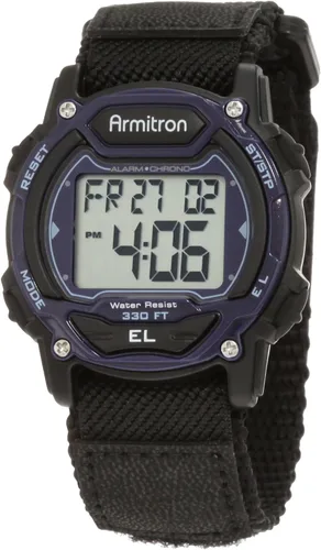 Miniatura 9 de Armitron Reloj deportivo unisex con cronógrafo digital con correa de nailon, 45-7004