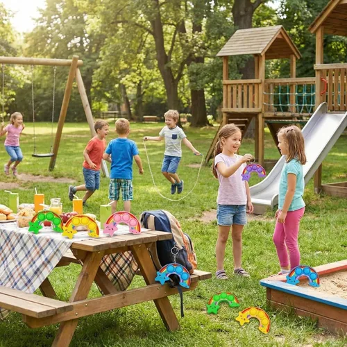 Miniatura 4 de Paquete de 24 juguetes para ansiedad a granel con forma de arco iris para adultos y niños, suministros de fiesta de cumpleaños y premio de burbujas