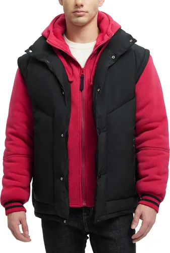 Miniatura 7 de Abrigos de Invierno para Hombres Chaquetas de Invierno Resistentes al Agua Abrigadas Gruesas Aisladas con Capucha Abrigo a Prueba de Viento