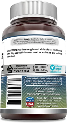 Miniatura 2 de Amazing Formulas L - Tabletas de glutamina de 1000 mg Suplemento de aminoácidos para hombres y mujeres Sin OMG Sin gluten Fabricado