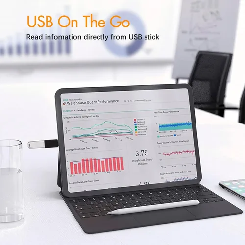 Miniatura 6 de Adaptador USB C a USB 3.0, paquete de 4 adaptadores USB C a A macho a hembra compatibles con MacBook 2018 2017 2016, Samsung Galaxy Note 8, Galaxy