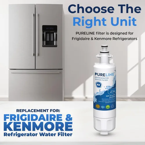 Miniatura 6 de Pureline 9690, LT700P Reemplazo para LG LT700P, Kenmore Elite 9690, Kenmoreclear 46-9690, ADQ36006101, HDX FML-3, filtro de agua para refrigerador