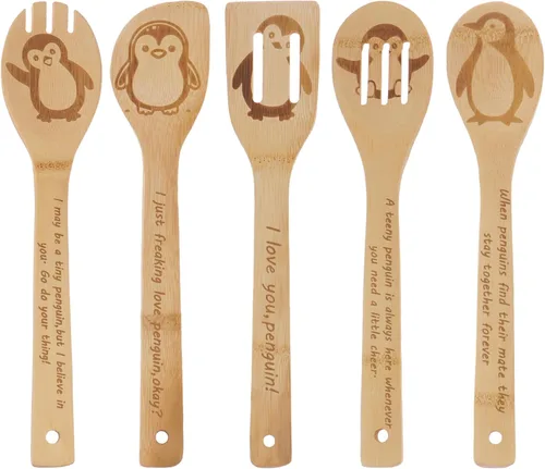Miniatura 9 de Cucharas de cocina de madera de vaca, regalos de vaca, regalos de vaca para mujeres, regalos de decoración de cocina de vaca, regalos para amantes