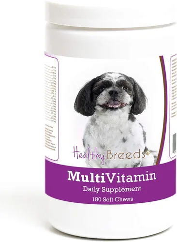 Miniatura 192 de Healthy Breeds Bulldog francés multivitamínico suave masticable para perros 180