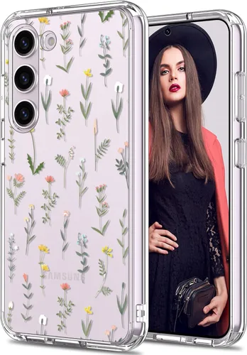 Miniatura 18 de ICEDIO Funda para Samsung Galaxy S23 Plus, delgada, transparente, con diseños de moda, para niñas y mujeres, funda protectora duradera y resistente