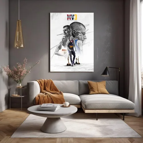 Miniatura 44 de Póster firmado de la superestrella de baloncesto Victor Wembanyama para niños, para la habitación de los fanáticos, decoración de pared, pósteres