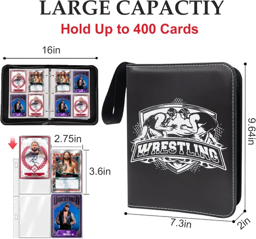 Miniatura 39 de Carpeta de tarjetas de 400 bolsillos para tarjetas de anime, portátil, impermeable, libro de almacenamiento de tarjetas de One Piece con fundas