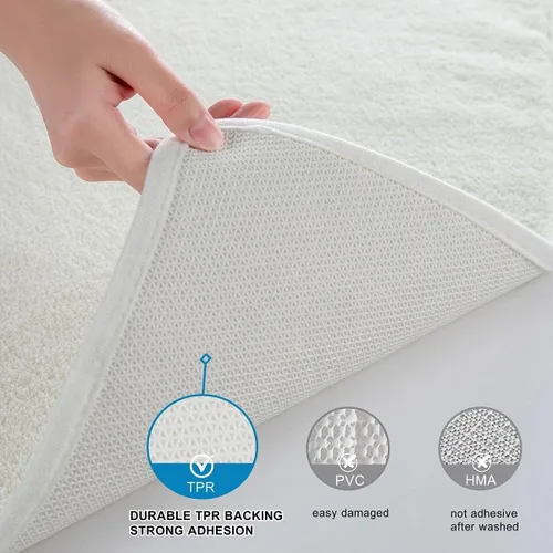 Miniatura 5 de Tapetes de baño con silueta de jugador de voleibol, para amantes de los juegos de pelota y deportes, decoración del hogar para niñas, niños