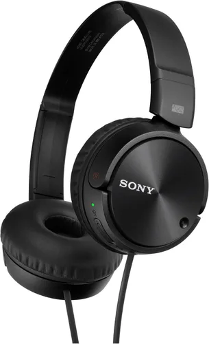 Miniatura 2 de Sony - Auriculares con cancelación de ruido ZX110NC con funda protectora para auriculares - Negro