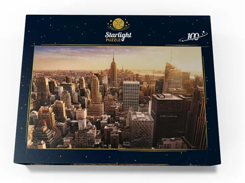 Miniatura 4 de MyPuzzle Skyline - Nueva York - Rompecabezas prémium de 100 piezas para adultos