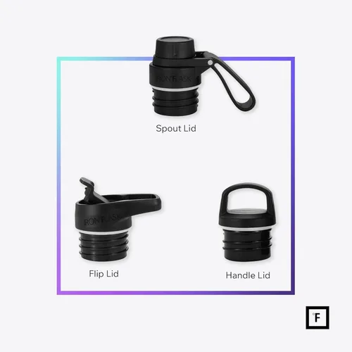 Miniatura 3 de IRON °FLASK Frasco de hidratación para acampar y senderismo con boquilla, botella de agua deportiva de acero inoxidable aislada sin BPA, 32 onzas