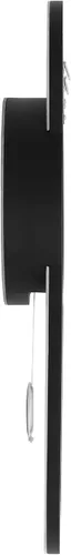 Miniatura 8 de SHYFOY Reloj de pared decorativo, reloj de péndulo con espejo de 31.5 pulgadas, reloj de pared grande silencioso de lujo con diamante triturado
