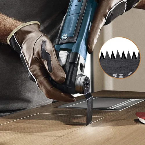 Miniatura 5 de Ettonsun 20 hojas de sierra oscilantes japonesas de madera multiherramienta, cuchillas universales multiusos para corte rápido, compatibles con Fein