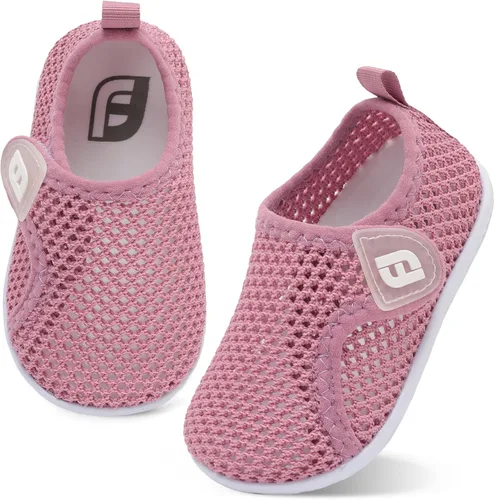 Miniatura 12 de JOINFREE Zapatos de agua para bebés y niños pequeños, sandalias para niños y niñas, zapatillas transpirables para caminar y correr