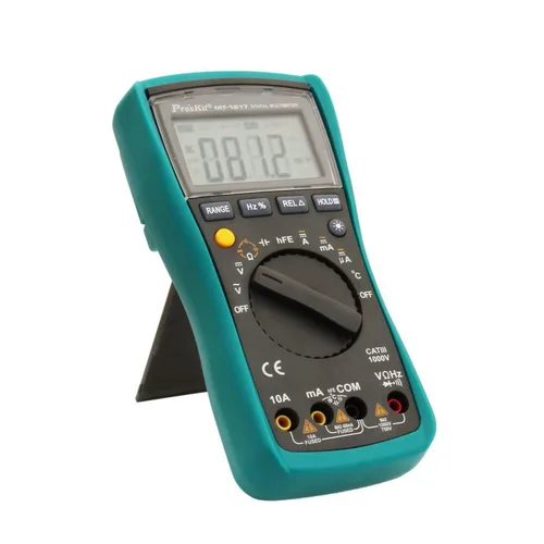Miniatura 4 de MT-1217 Medidor de prueba de ohmios profesional estándar de seguridad Multímetro analógico de resistencia de corriente de voltaje de CA CC
