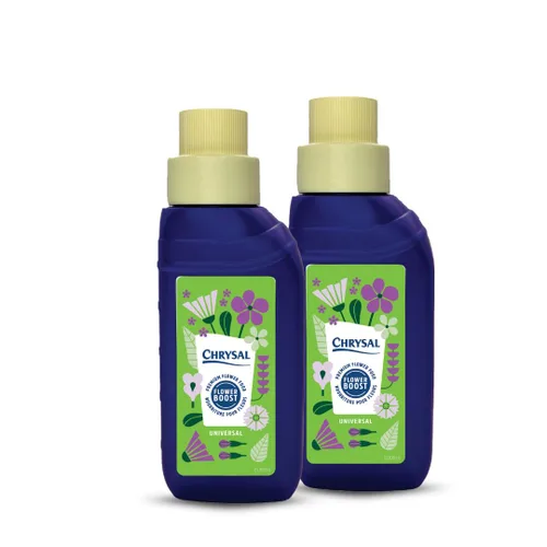Chrysal Cut Flower - Alimento universal para flores (botella de 0.3 fl oz/L) - (paquete de 2)