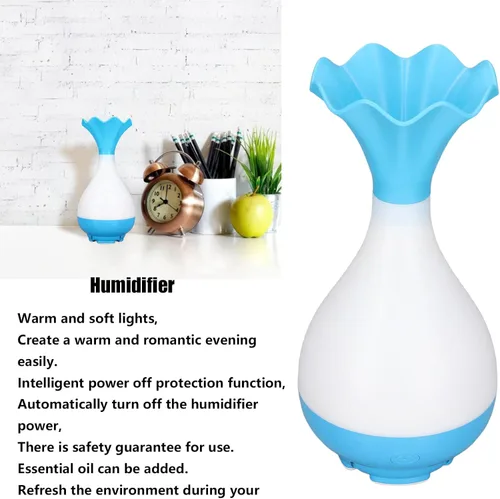 Miniatura 2 de Humidificador, humidificador de funcionamiento silencioso de 3.2 fl oz, fuente de alimentación USB, difusor de automóvil, difusores de aromaterapia