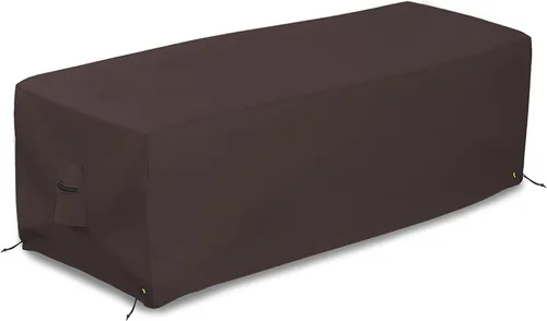 Miniatura 10 de Covers & all Funda rectangular para hoguera, forma rectangular, 12 onzas, impermeable, resistente a los rayos UV y a la intemperie, para patio
