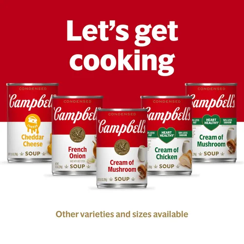 Miniatura 7 de Campbell's Sopa condensada de queso cheddar, lata de 10.5 onzas