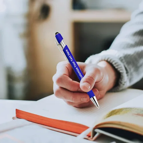 Miniatura 6 de Qingxily Hasta 300 bolígrafos personalizados a granel con grabado gratis, bolígrafos personalizados con tu nombre, mensaje de texto