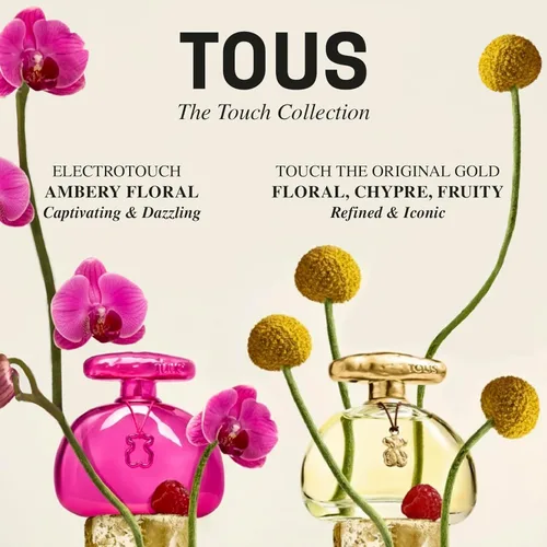 Miniatura 6 de TOUS Touch Women's Perfume, Floral Fragance, Feminine Perfume for Everyday Wear, Long Lasting Fragrance. 3.4 Fl Oz