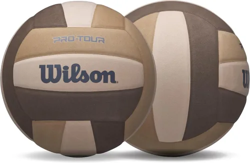 Miniatura 2 de WILSON Pro Tour Voleibol - Tamaño oficial, Marrón/Bronceado/Beige