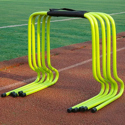 Miniatura 10 de YXXSDP Entrenamiento de velocidad de agilidad obstáculos para atletas, equipo de práctica deportiva portátil multicolor para entrenamiento