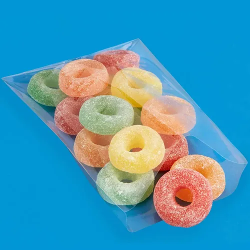 Miniatura 8 de Zcintert Bolsas Transparentes de Celofán para Dulces, 100 Piezas - 7" x 9.8" (2mils), Bolsas de Regalo de Plástico para Dulces, Recuerdos de Fiesta