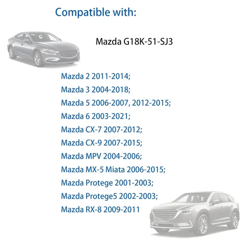 Miniatura 5 de 20 clips de retención para panel de moldura de puerta para Mazda G18K-51-SJ3 G18K51SJ3, 2, 3, 5, 6, CX-7, CX-9, MPV, MX-5 Miata, Protege