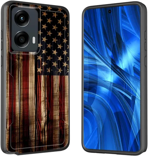 Miniatura 61 de Funda para Moto G 5G 2023, [probada en caídas de grado militar], resistente, resistente, resistente, a prueba de golpes, funda protectora