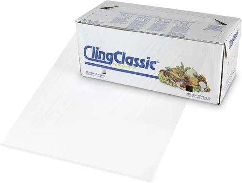Miniatura 2 de SealWrap Zipsafe - Envoltura de plástico, 12 pulgadas de ancho por 3000 pies de largo, PVC, transparente
