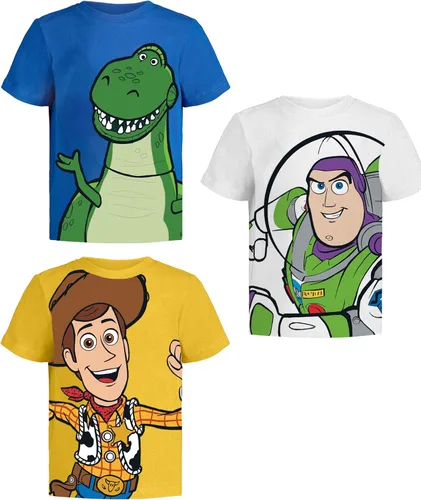 Toy Story Pixar Camiseta (juegos) Woody Buzz Lightyear Jessie Rex Hamm MrPotato Forky Slinky Dog Toddler Cumpleaños Ropa para niños