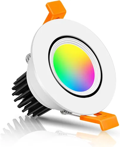Miniatura 13 de inShareplus Downlight LED de 2 pulgadas, iluminación empotrable de 3 W, regulable, luz blanca cálida de 3000 K, CRI80, luces de techo