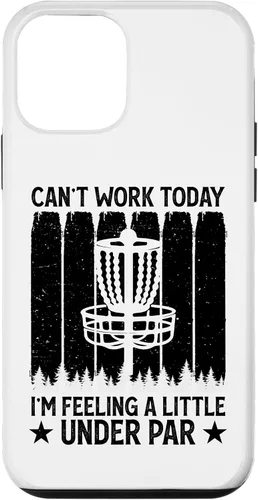 Miniatura 12 de iPhone X/XS Can't Work Today I'm Feeling A Little Under Par - Disc Golf Case