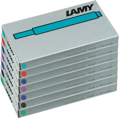 Miniatura 25 de LAMY Cartuchos de tinta T10 con gran capacidad de tinta, adecuados para todos los modelos de pluma estilográfica Lamy - Contenido de 0.0 fl oz por