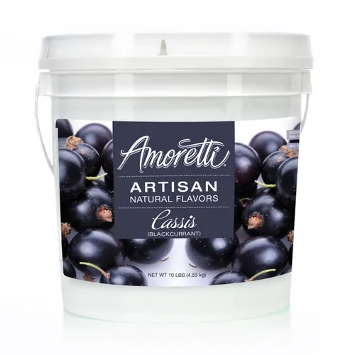 Miniatura 150 de Amoretti - Pasta natural de sabor artesanal de bayas silvestres, 8 onzas, perfecta para helados, bebidas, pasteles y más, sin conservantes, vegana