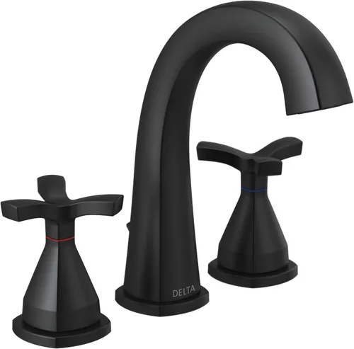 Miniatura 6 de DELTA FAUCET 357756-MPU-DST DELTA FAUCET 357756-MPU-DST Stryke 1.2 GPM Grifo de baño generalizado con conjunto de drenaje emergente