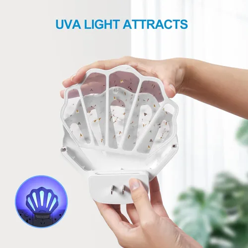 Miniatura 3 de Trampas para mosquitos para interior de casa, HU002, trampa para moscas enchufable, para interiores, trampa eléctrica para insectos voladores