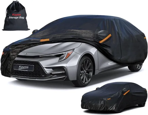 Miniatura 80 de Kayme - Cubierta completa impermeable de 7 capas para Honda Civic Sedán/Coupé (1991-2024), apta para todo clima, protección p/exteriores contra