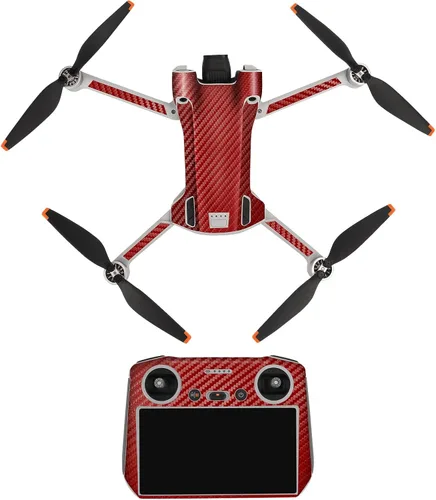 Miniatura 21 de YANHAO [Piezas de dron] para DJI Mini 3 Pro Drone Body y RC-N1 Control remoto Calcomanías de PVC Adhesivos de PVC a prueba de arañazos Juego de Rc 01