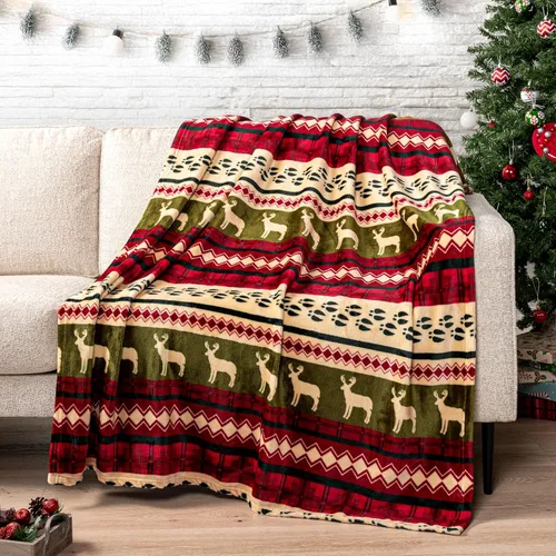 Miniatura 17 de PAVILIA - Manta de forro polar suave y sólida de color negro para sofá, mantas ligeras y mullidas y cálidas para cama, manta de franela mullida
