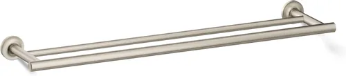 Miniatura 11 de Kohler 14375-2MB Purist® - Toallero doble de 24 pulgadas, latón cepillado vibrante