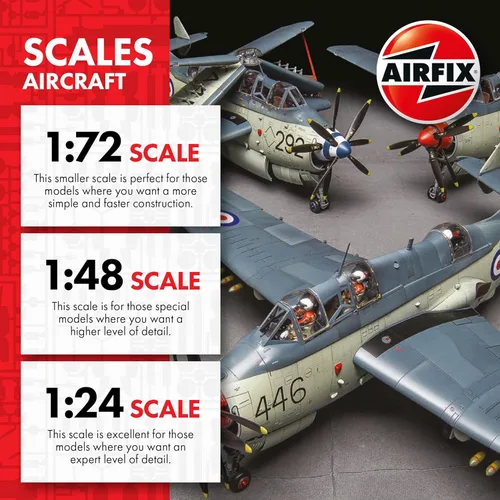 Miniatura 3 de Airfix Blackburn Buccaneer S 2C/D 1:48 Kit de modelo de plástico de aviación militar A12012