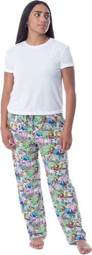 Miniatura 5 de Nickelodeon Mens Garfield and Jon Classic Comic Strip Lounge Pajama Pants