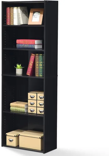 Miniatura 35 de Furinno Luder - Estantería abierta de 3 niveles, color roble francés