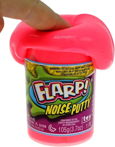 JA-RU Flarp - Masilla de ruido perfumada (1 unidad surtida) Juguetes sensoriales esponjosos para Pascua, TDAH, autismo, juguete para el estrés, gran